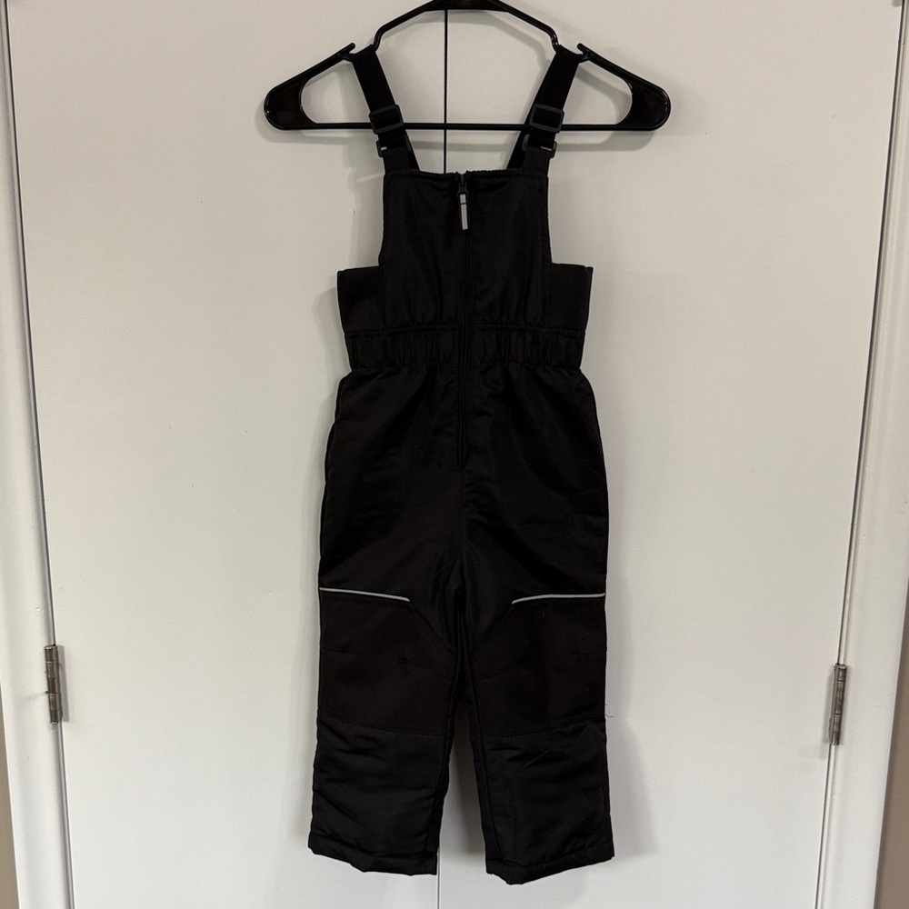 Swiss Tech Toddler Snow Bibs 3T Black Winter Pants